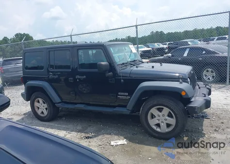 2017 Jeep Wrangler Unlimited Sport 4X4 from USA, damaged, VIN 1C4BJWDG6HL699547